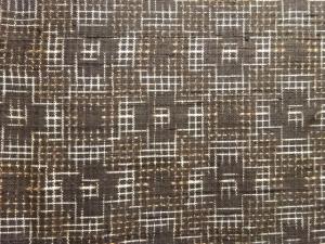 アンティーク　本場村山泥大島紬着物